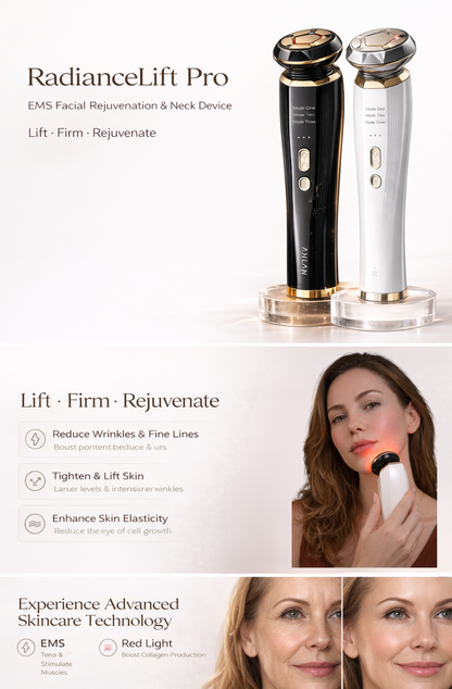 RadianceLift Pro – EMS Facial Rejuvenation & Neck Device